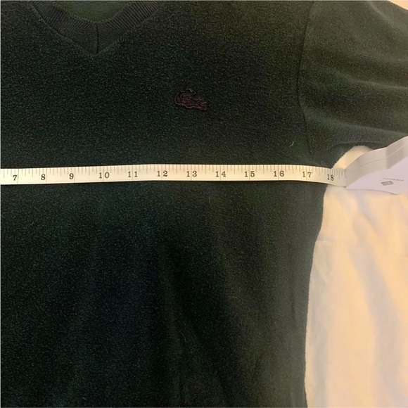 Deep green IZOD Lacoste terrycloth shirt, size as shown. - Picture 4 of 4